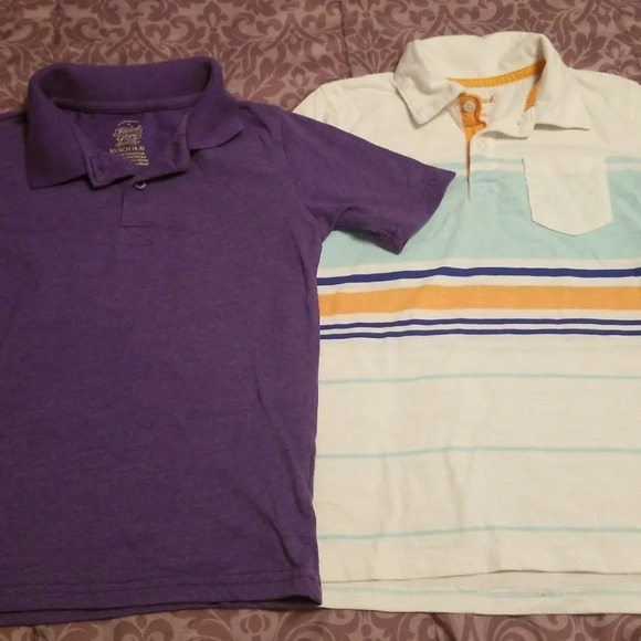 Cat & Jack Boy Polo Shirts Bundle XS 4/5 - Picture 2 of 5
